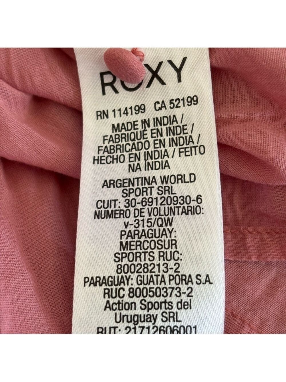 Roxy Pink Halter Maxi Dress Size 8 | Side Zip | EUC | Flowy & Feminine - Picture 12 of 14